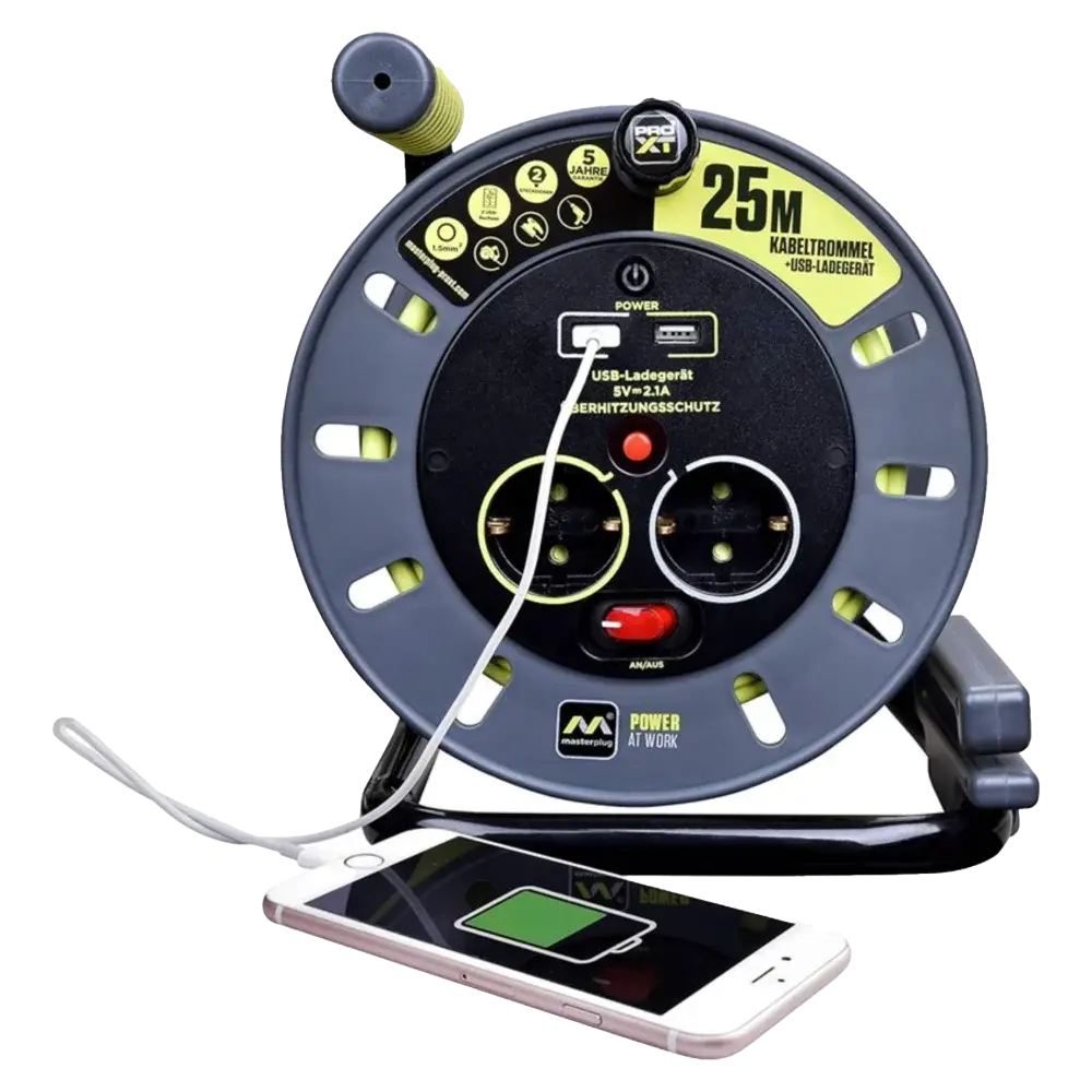 Enrollacable 25 mt Con USB Ref. OME25162USL 4.webp