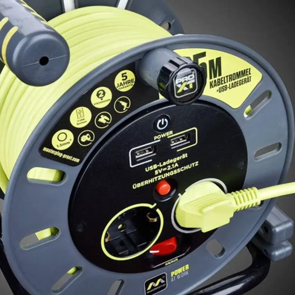 Enrollacable 25 mt Con USB Ref. OME25162USL 5.webp