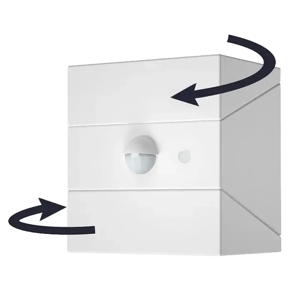 Luz de Pared Rubix 2,5 W Blanco Ref. LEXSRX28WCC  2.webp