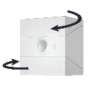 Luz de Pared Rubix 2,5 W Blanco Ref. LEXSRX28WCC  2.webp