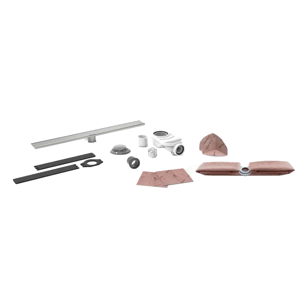 Kit Evolux Inox Lineal Liso 60x7 Sifón 30 mm Ref. IE41000R 2.webp