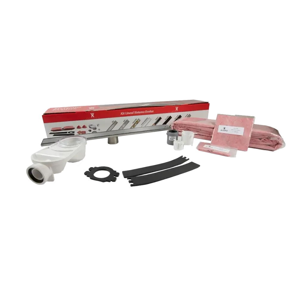 Kit Evolux Inox Lineal Liso 60x7 Sifón 30 mm Ref. IE41000R 3.webp