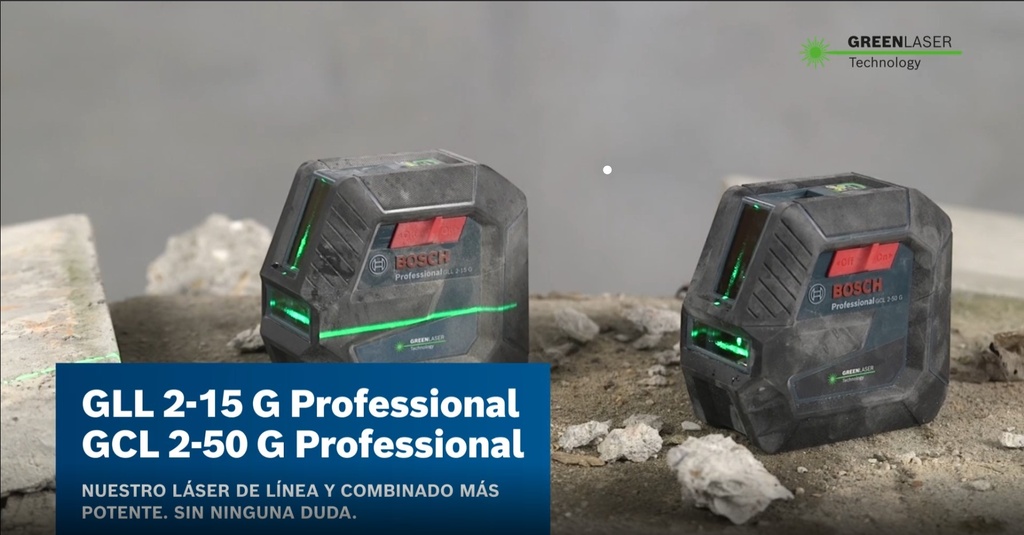 Nivel Láser de líneas GLL 2-15 G Ref:  0.601.063.W00