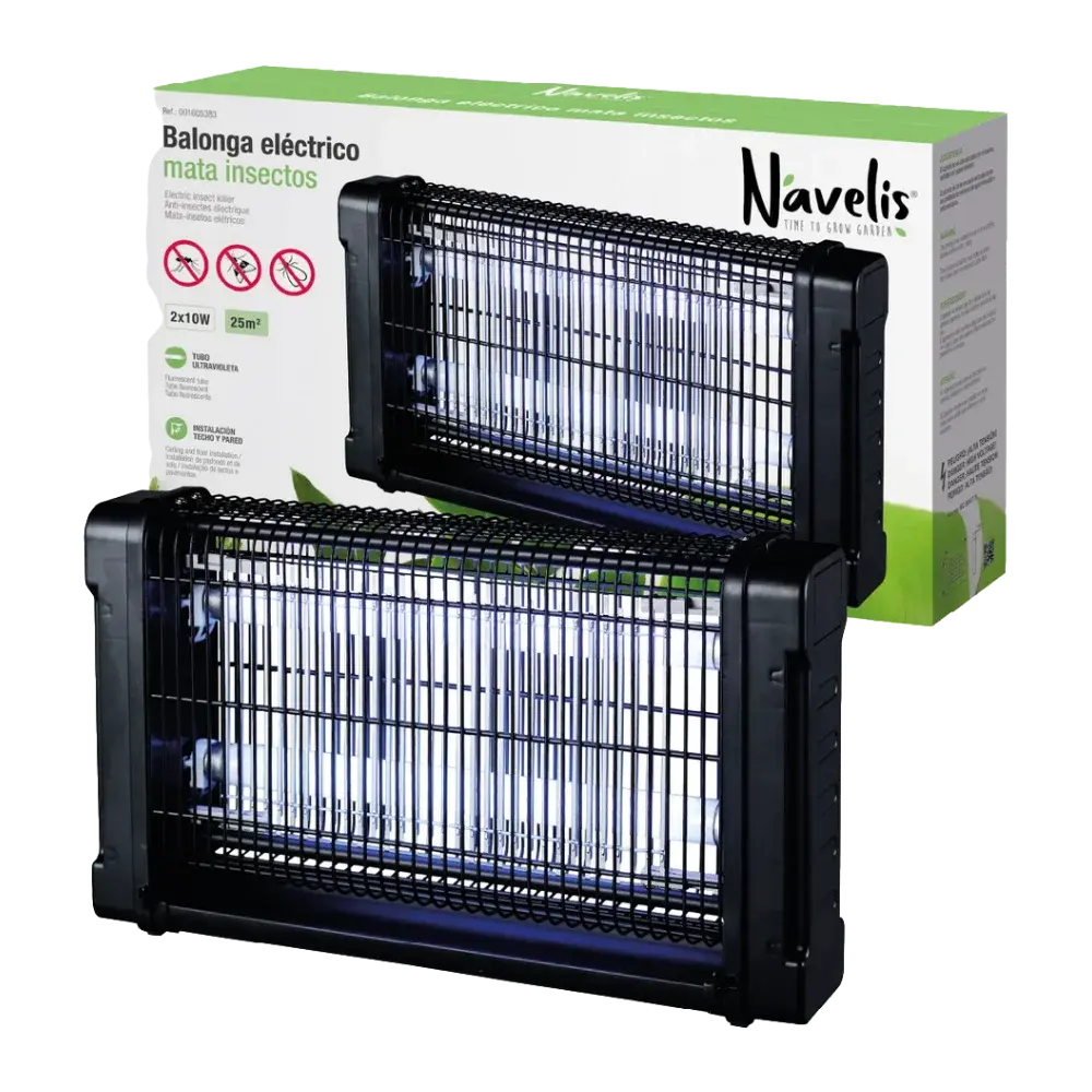 Parrilla Mata Insectos Balonga 2x10W 80 m2 Ref. 001605383.webp