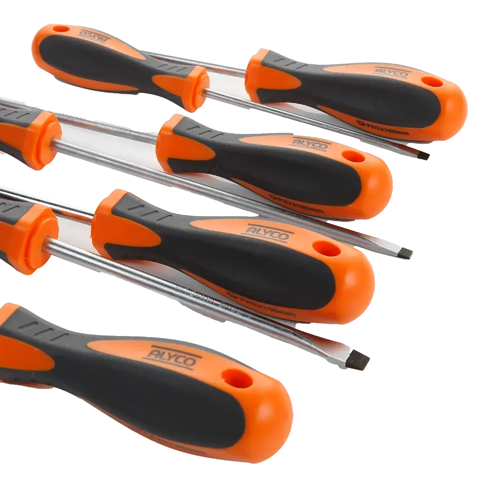 Juego de 8 Destornilladores Orange.webp
