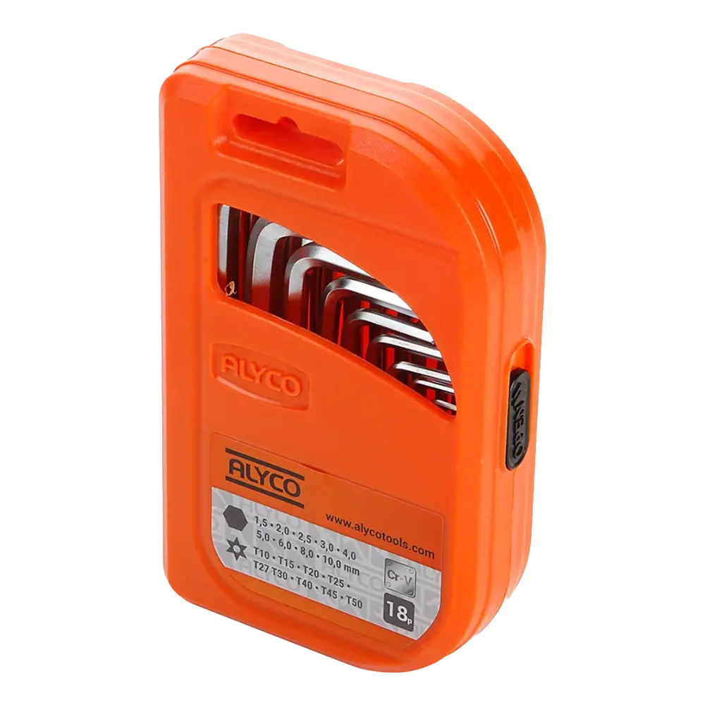 Juego de 18 Llaves Allen y Torx Combinadas.webp