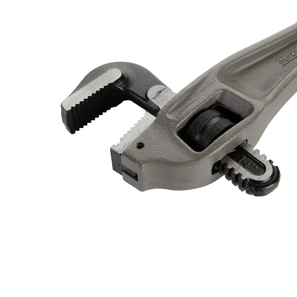 Llave Stillson Acodada 90º Aluminio.webp