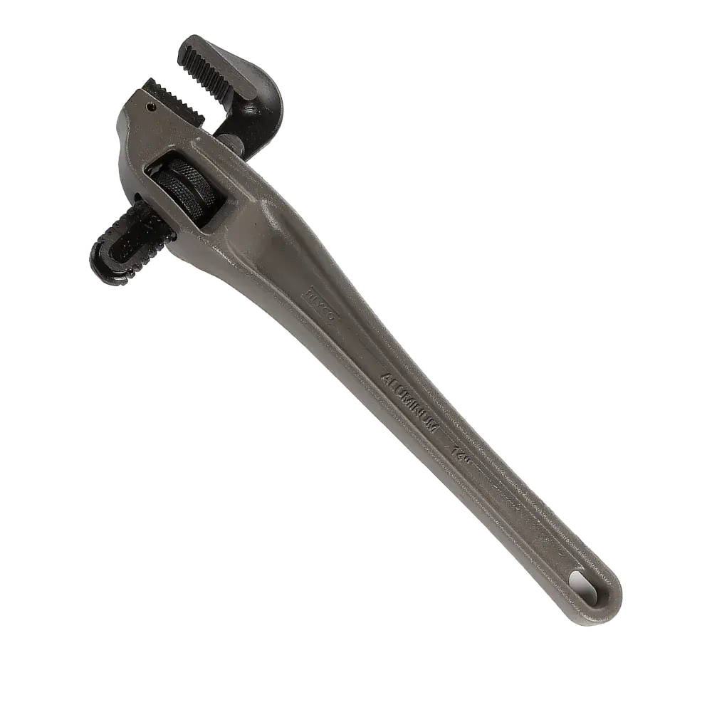 Llave Stillson Acodada 90º Aluminio.webp