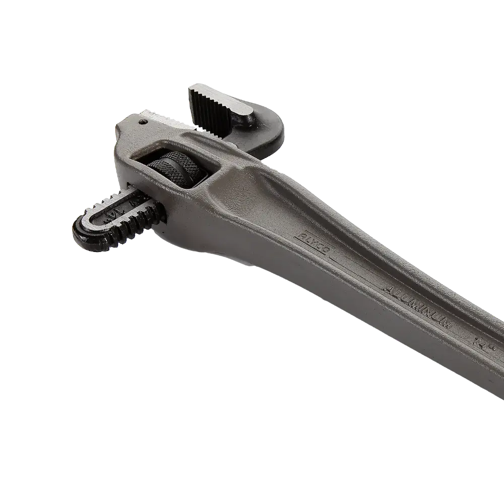 Llave Stillson Acodada 90º Aluminio.webp
