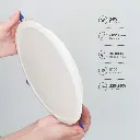 Foco Downlights Redondo Empotrar Led Blanco .webp