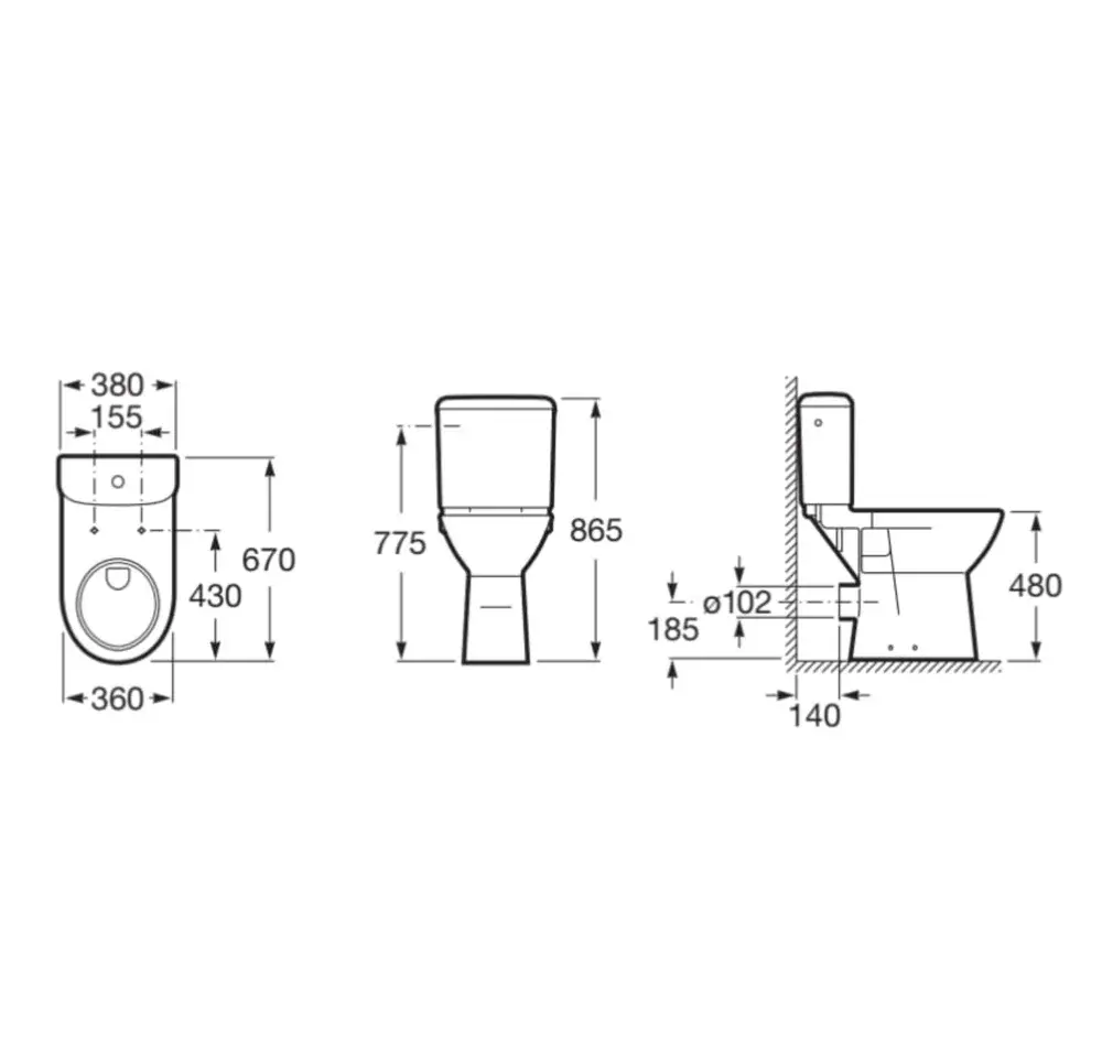 Inodoro  Access Blanco + Asiento y Tapa.webp