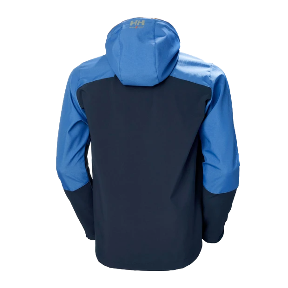 Chaqueta Oxford Hooded Softshell 595 Azul T-M Ref.74290