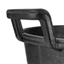 Carbonera de Caucho 30 Litros Ref. BKCCARB30BP