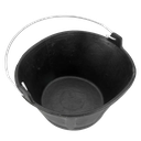 Cubo de Caucho Italiano 10 Litros Ref. BKC10BM