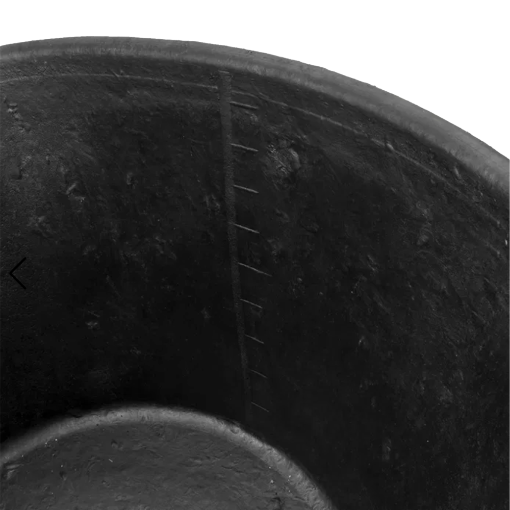 Cubo de Caucho Italiano 10 Litros Ref. BKC10BM