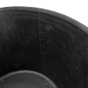 Cubo de Caucho Italiano 10 Litros Ref. BKC10BM