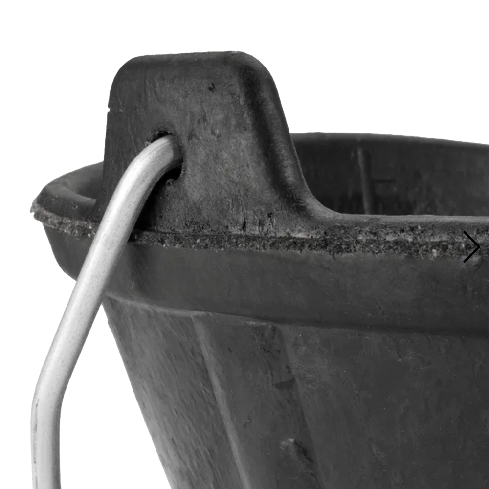 Cubo de Caucho Italiano 10 Litros Ref. BKC10BM