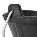 Cubo de Caucho Italiano 10 Litros Ref. BKC10BM