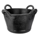 Cubo de Caucho Espuerta 4 Asas 37 Litros Ref. BKCESPU37BP