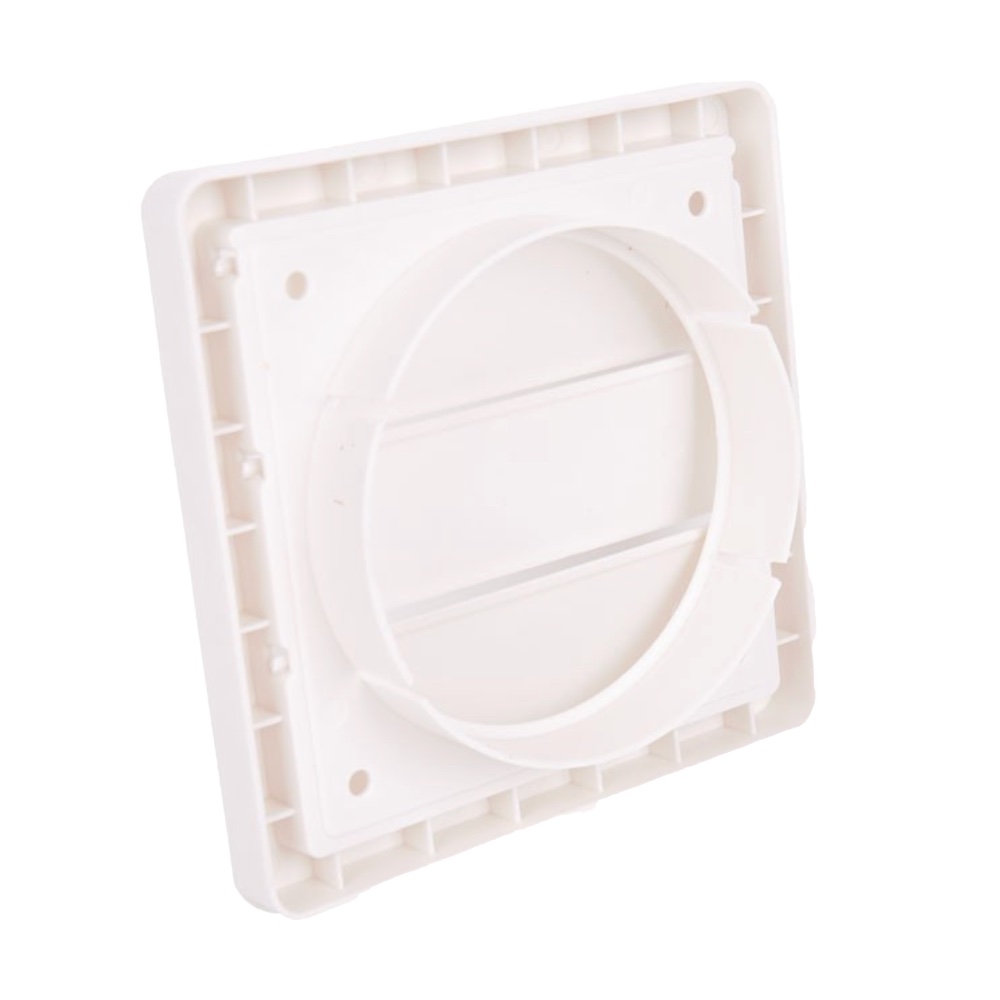 Rejilla de Ventilación Redonda ABS Blanco