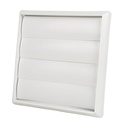 Rejilla de Ventilación Redonda ABS Blanco