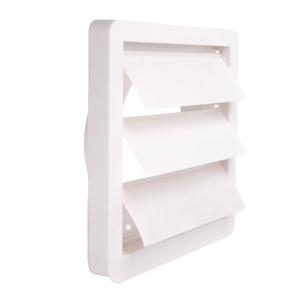 Rejilla de Ventilación Redonda ABS Blanco