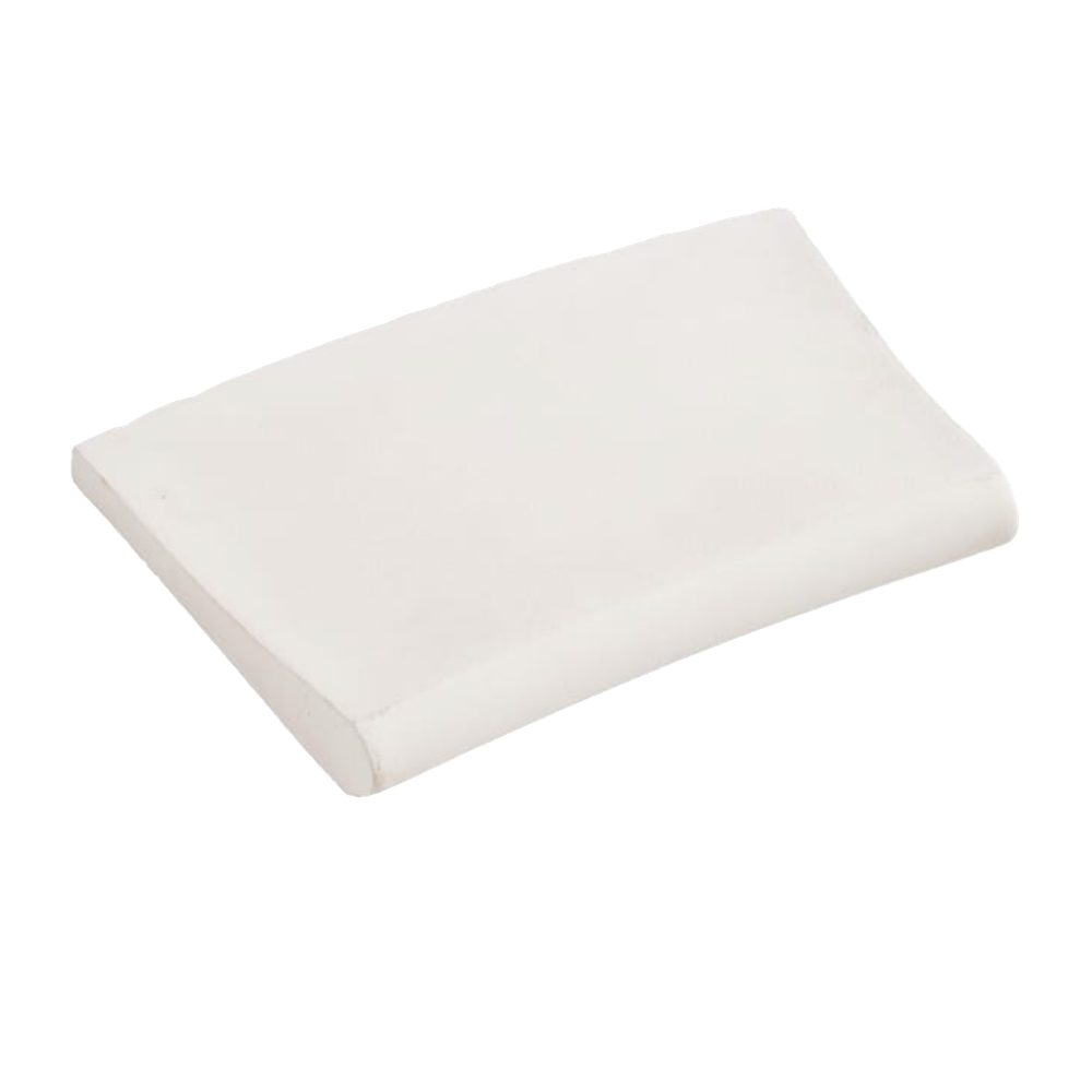 Remate curvo Cañaveral blanco 4x34x50