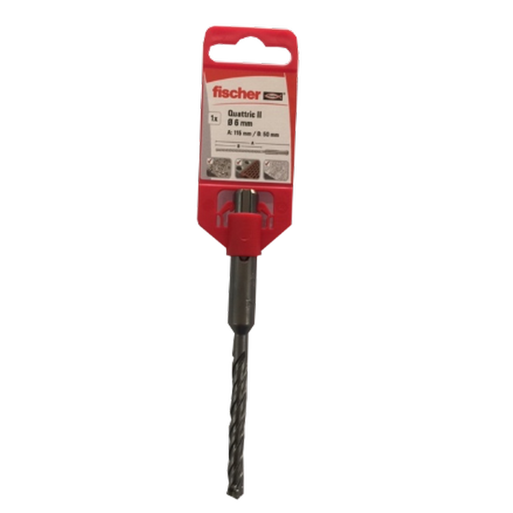 Broca SDS Plus IV Quattric 