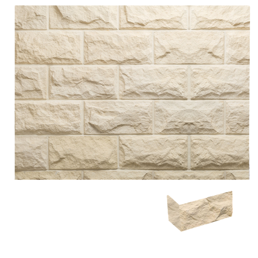 Caja Esquina Pirineos Crema 1x14x14x28