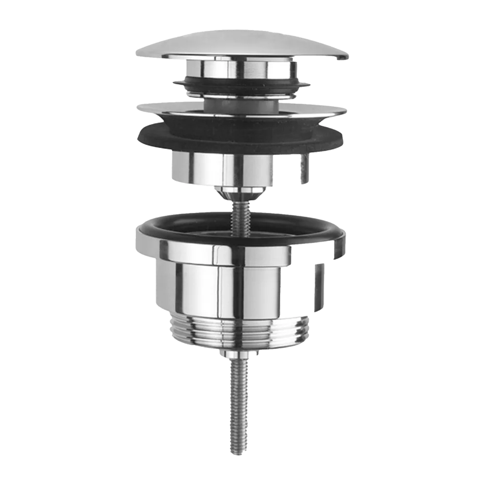Válvula Simple Rapid Click-Clack Cromada para Lavabo Ref.161840