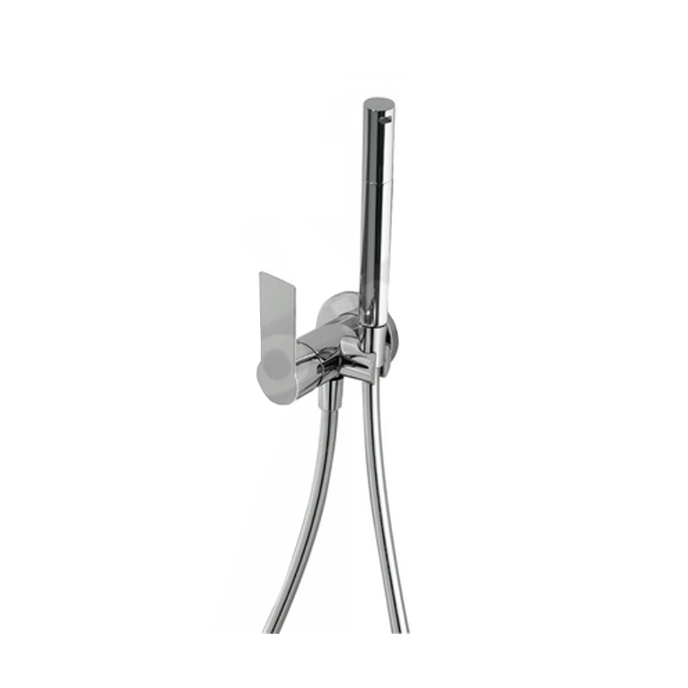 Monomando empotrado Loft-Tres Cromado para Inodoro Ref.20522301