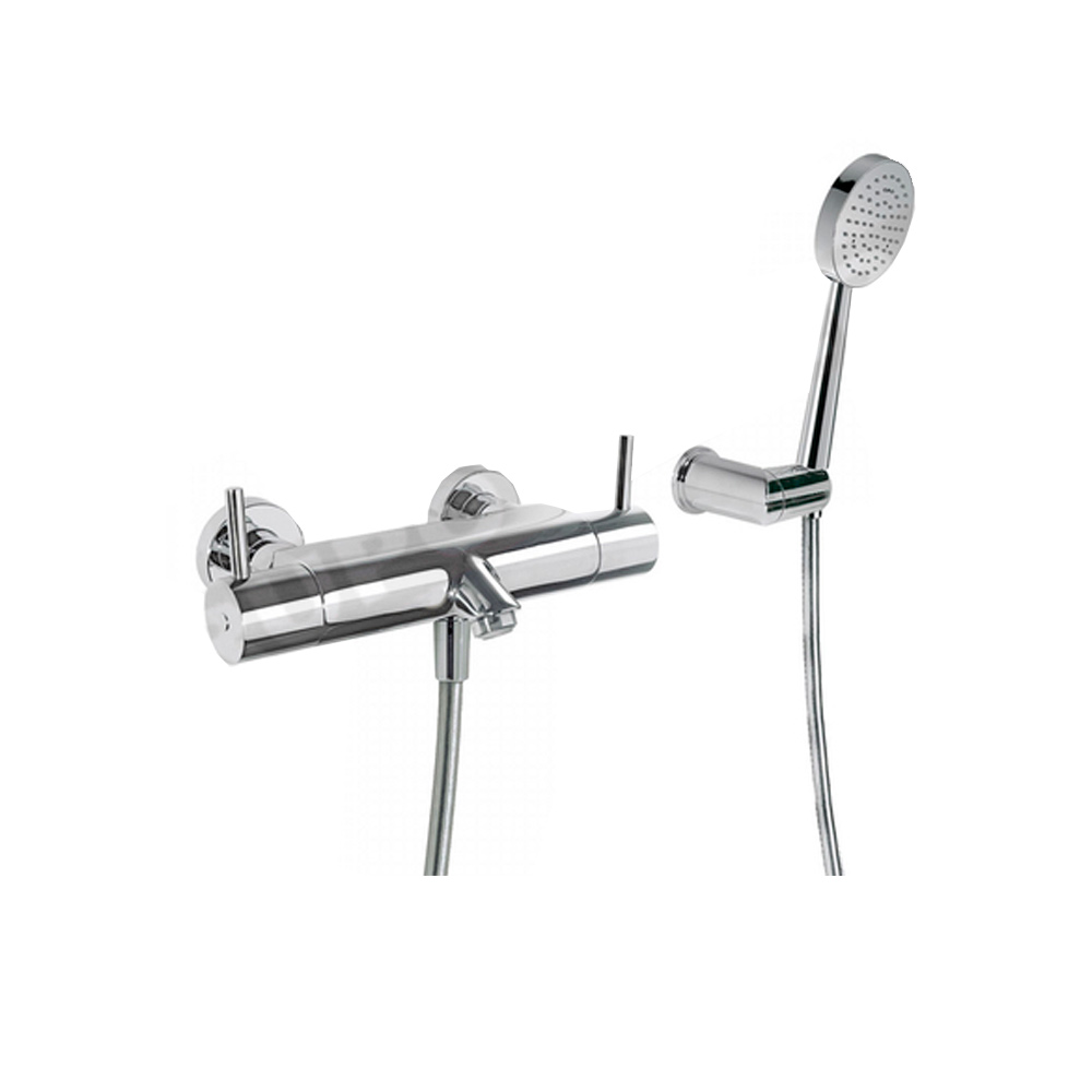 Termostático de Bañera Max-Tres Cromado con Palanca Ref.09097401