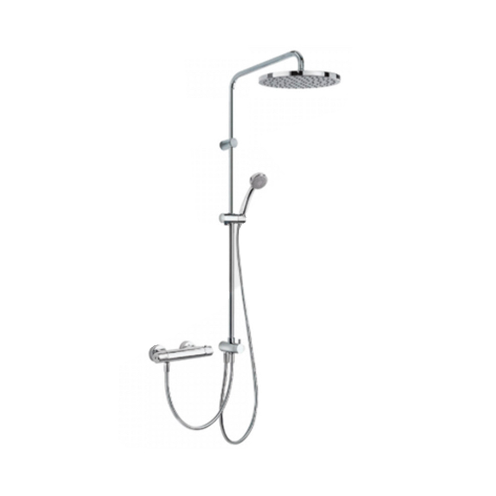 Conjunto Termostático de Ducha Flat-Tres Cromado Ref.20438501