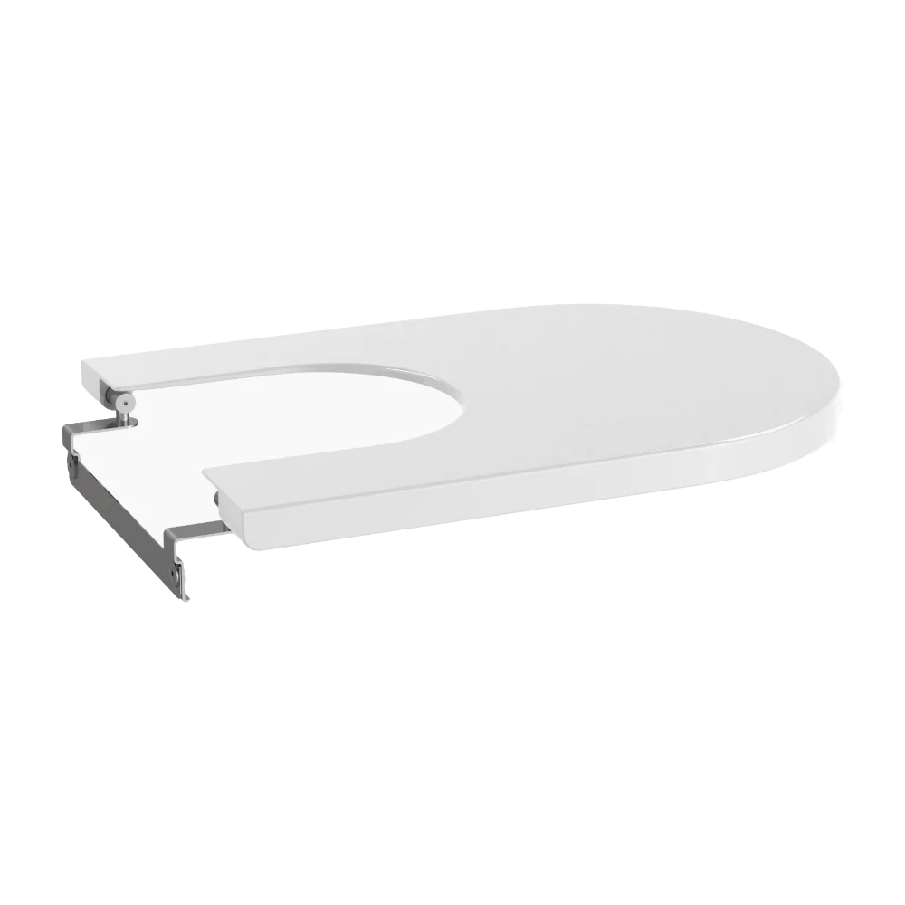 Tapa de Bidé Inspira Round Blanco Amortiguada