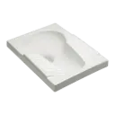 Placa Turca Oriental Blanca