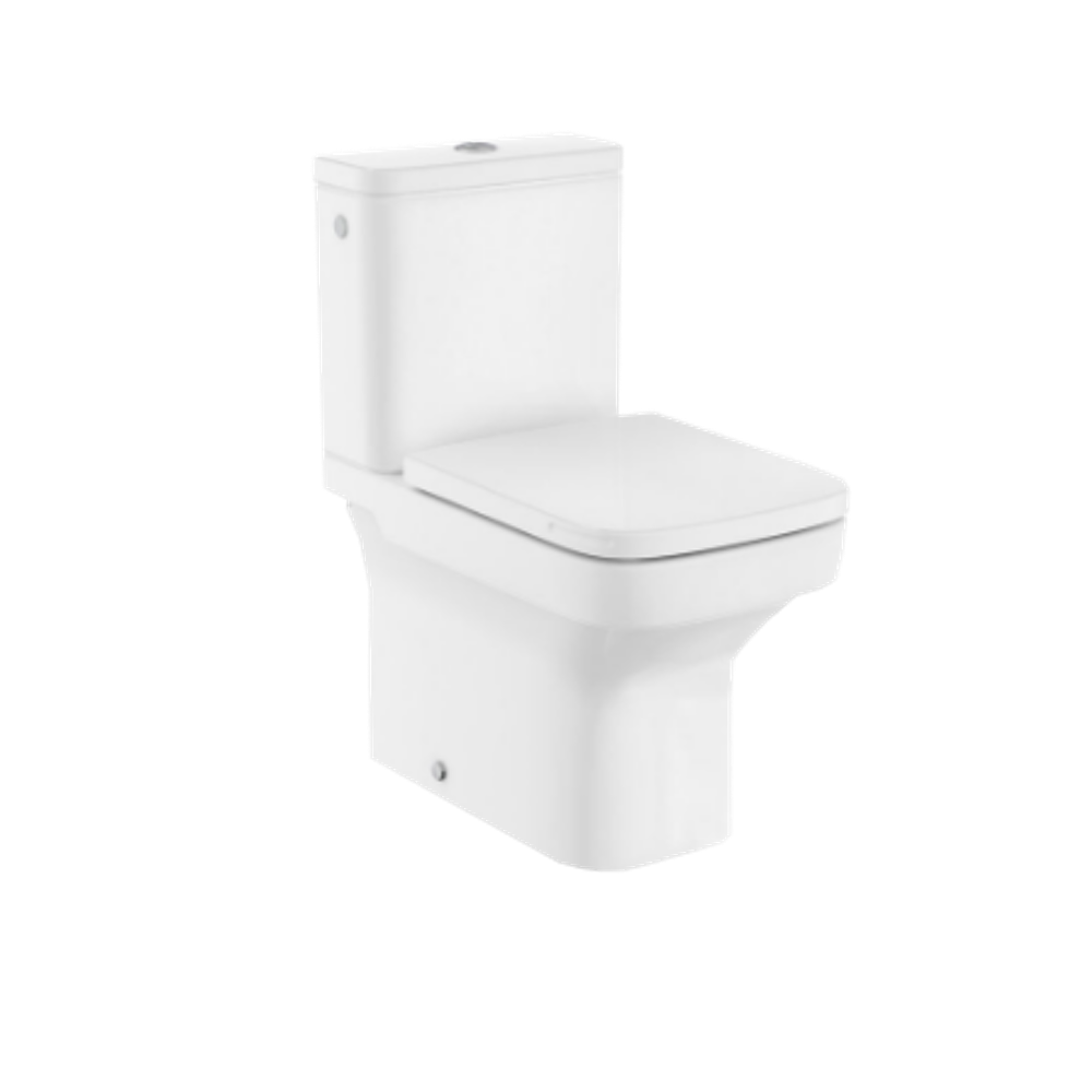 Inodoro Completo Dama Blanco Compacto Adosado a Pared 600 mm