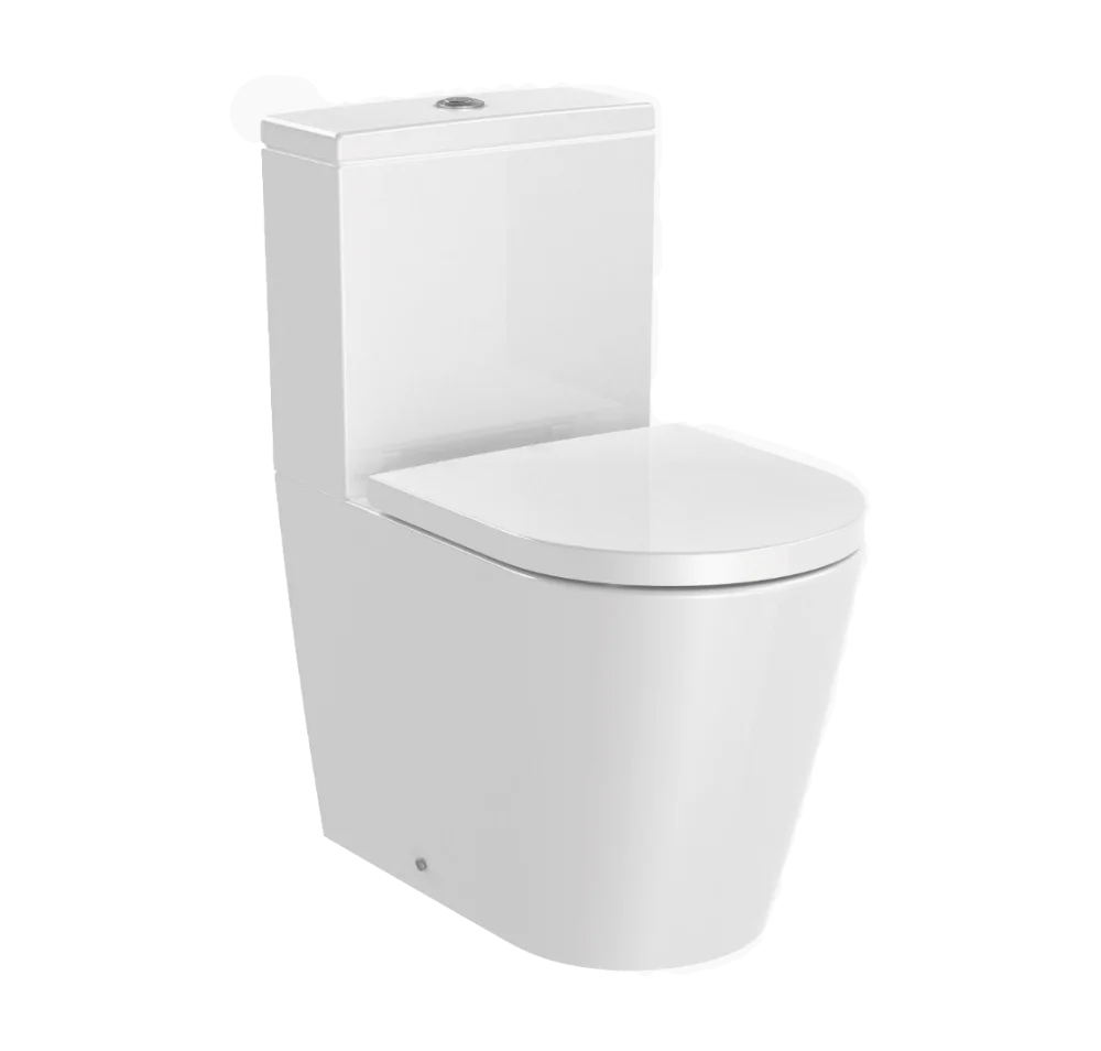 Inodoro Completo Inspira Round Adosado a Pared 645 mm