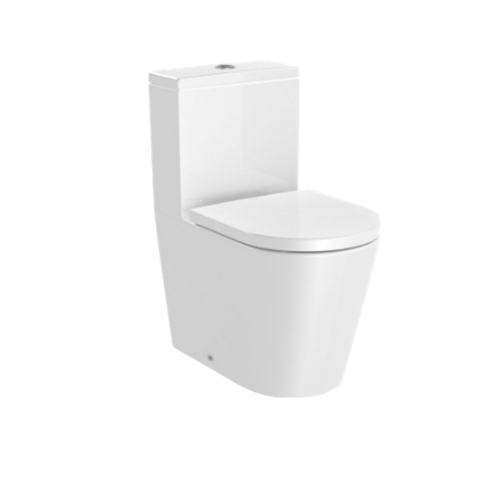 Inodoro Completo Inspira Round Adosado a Pared 645 mm