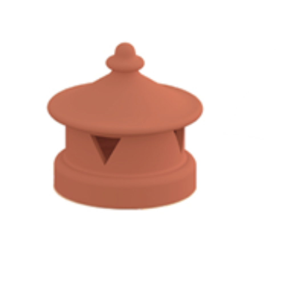 Chimenea 140 Teja TB-10 Roja 