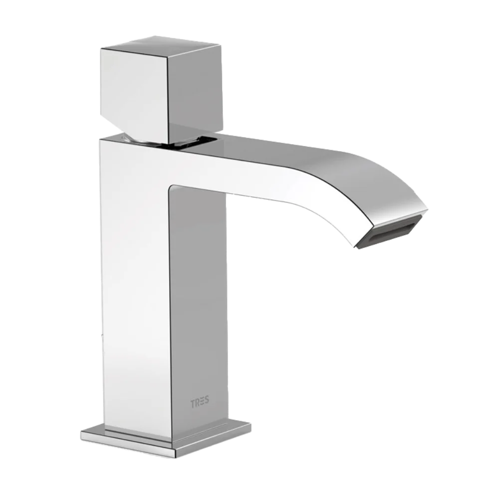Monomando para Lavabo Cuadro-Tres Cromado Ref. 00610102