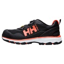 Zapato Chelsea Evolution LOW BOA S1P 992 Negro/Naranja Ref.78230