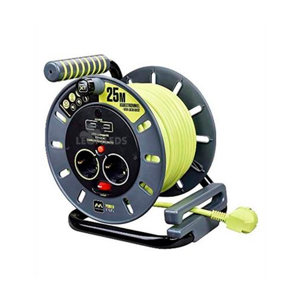 Enrollacable 25 mt + 2 USB