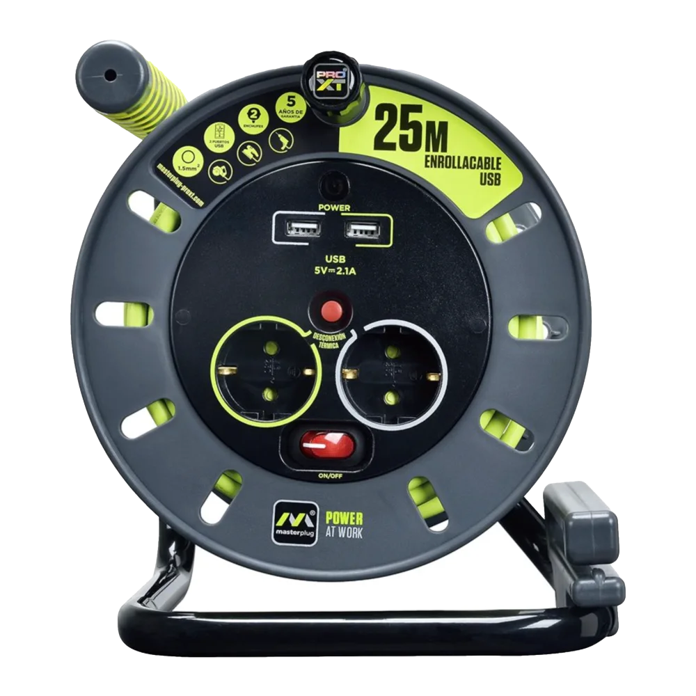 Enrollacable 25 mt Con USB Ref. OME25162USL