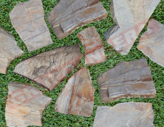 M2 Piedra Irregular Gris Claro