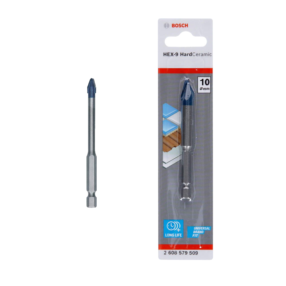 Broca Para Azulejo HEX-9 Hard Creramic 90 mm