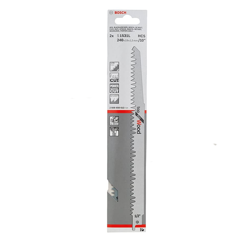 Hojas de Sierra Sable S1531L (2 ud)