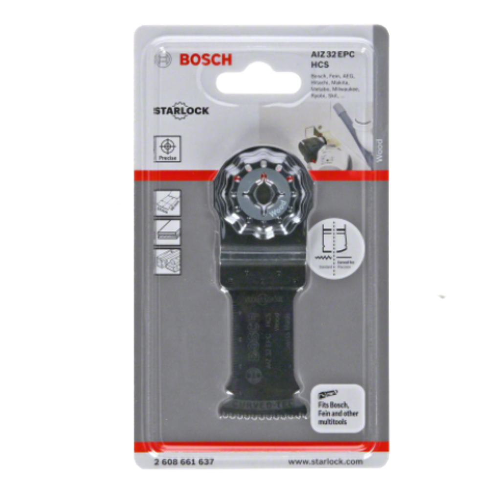 Hoja de Sierra de Inmersión Starlock 32 EPC HCS Ref. 2.608.661.637