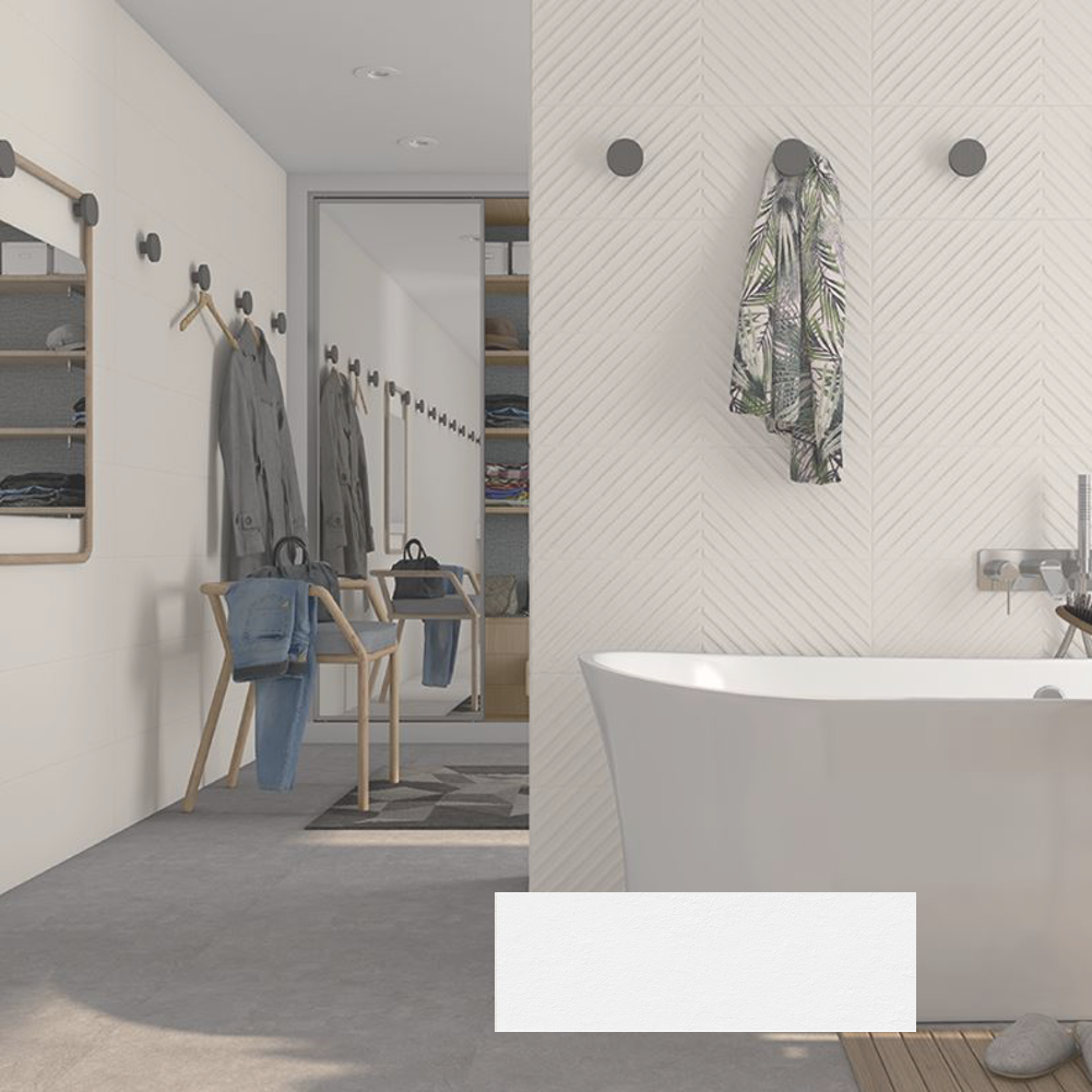 Caja Omicron Nieve 25x75 ( 1,69 m2)