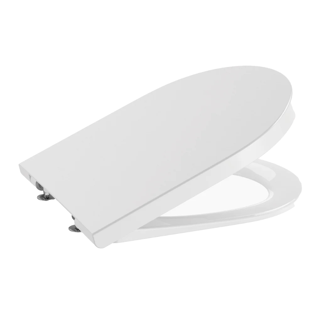 Tapa y Asiento Inspira Round Amortiguado Blanco