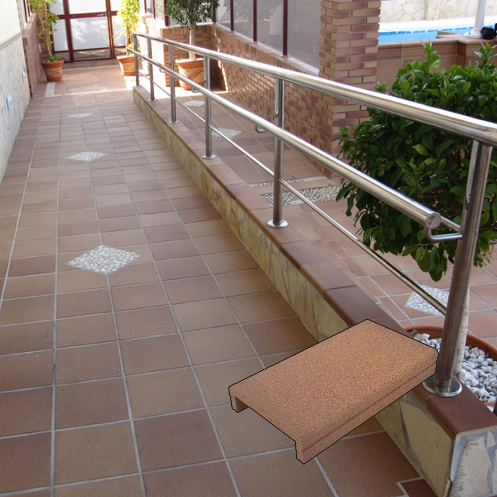 Pasamanos Gres Natural 11,5 x 33